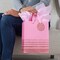 Hallmark 9" Medium Gift Bag with Tissue Paper (Pink Glitter Stripes) for Birthdays, Mothers Day, Baby Showers, Easter, Bridal Showers or Any Occasion